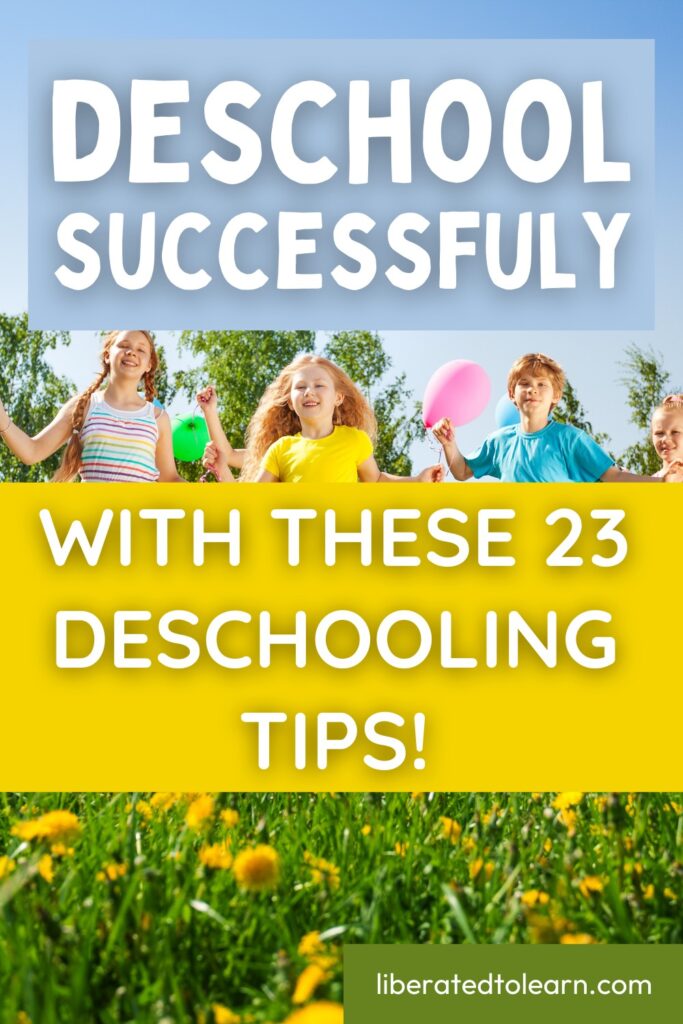 how to deschool successfully