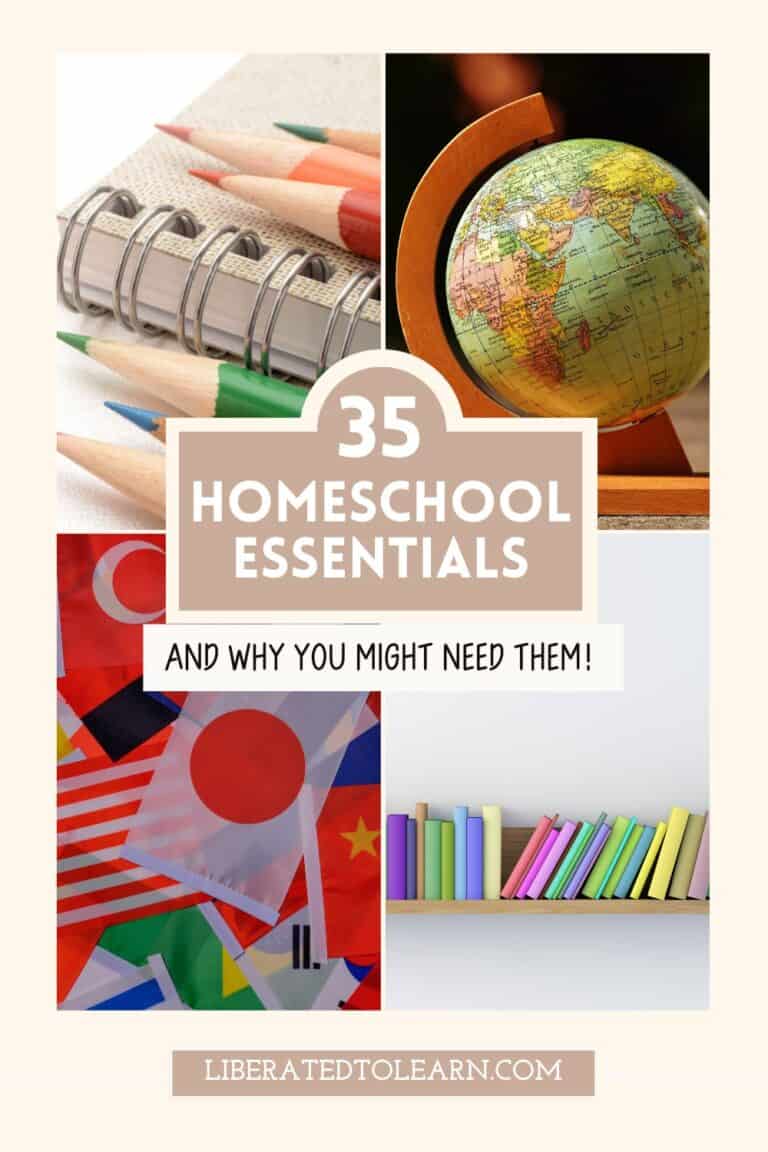 The Ultimate List of Homeschool Essentials - Liberated to Learn