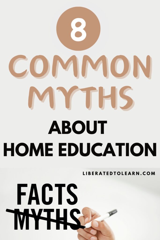 myths about home education
