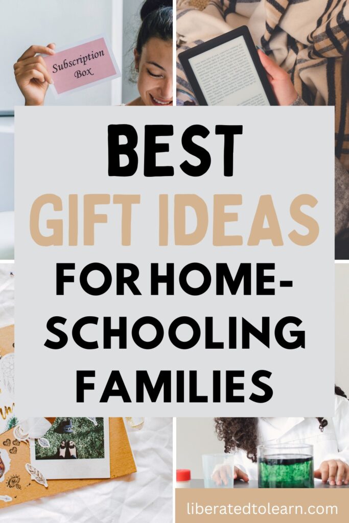 best gift ideas for homeschooling families