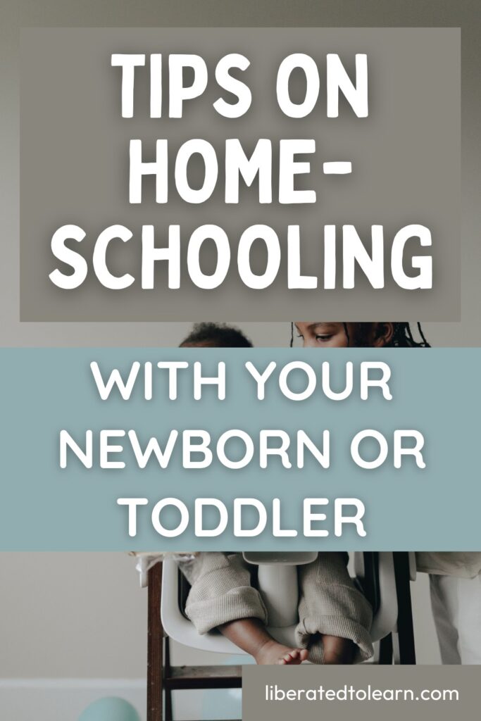 home educating with a newborn or toddler