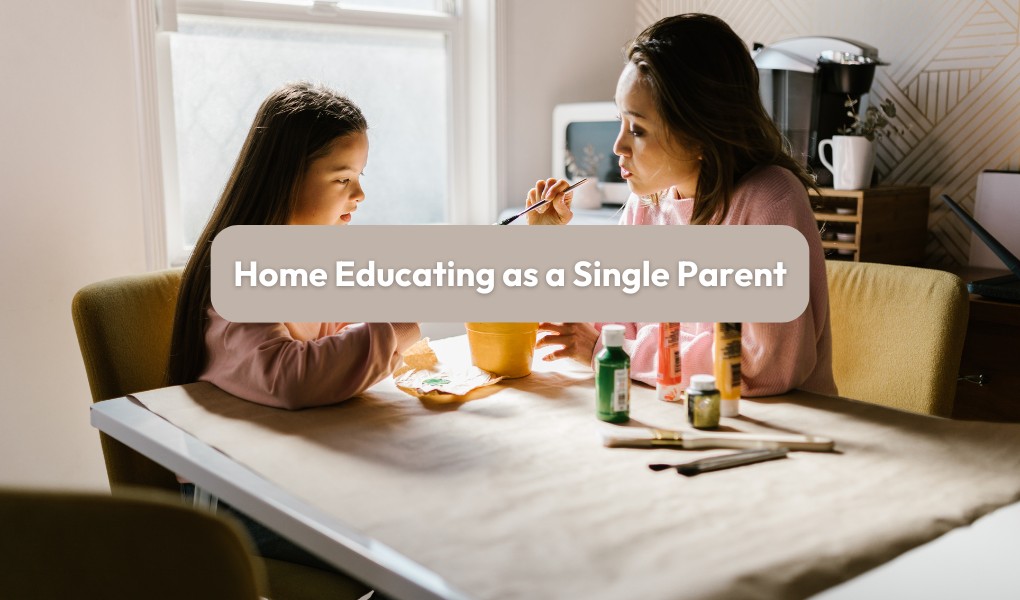 home educating as a single parent