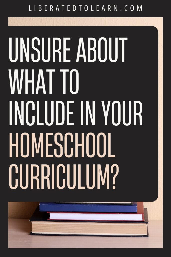 homeschool curriculum ideas
