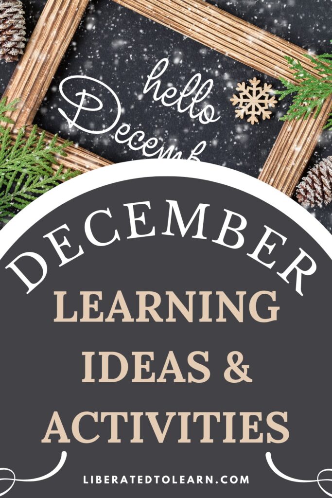 learning ideas and activities for December