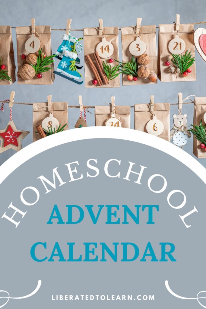 homeschool advent calendar
