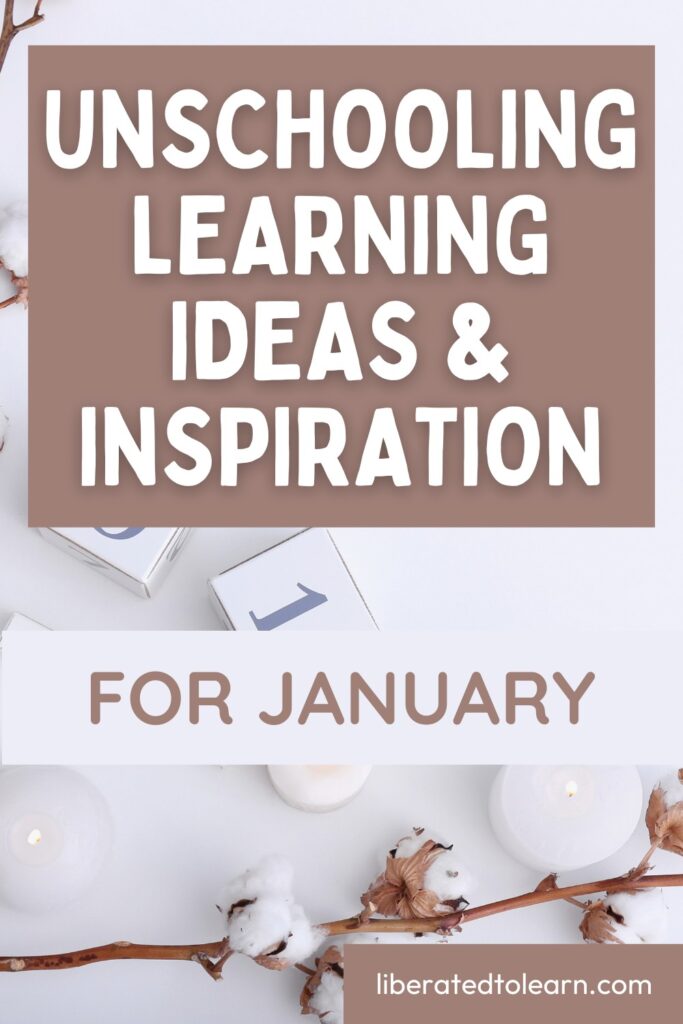 unschooling learning ideas