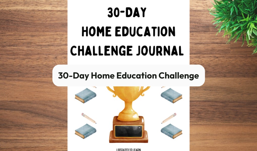 30-day home education challenge