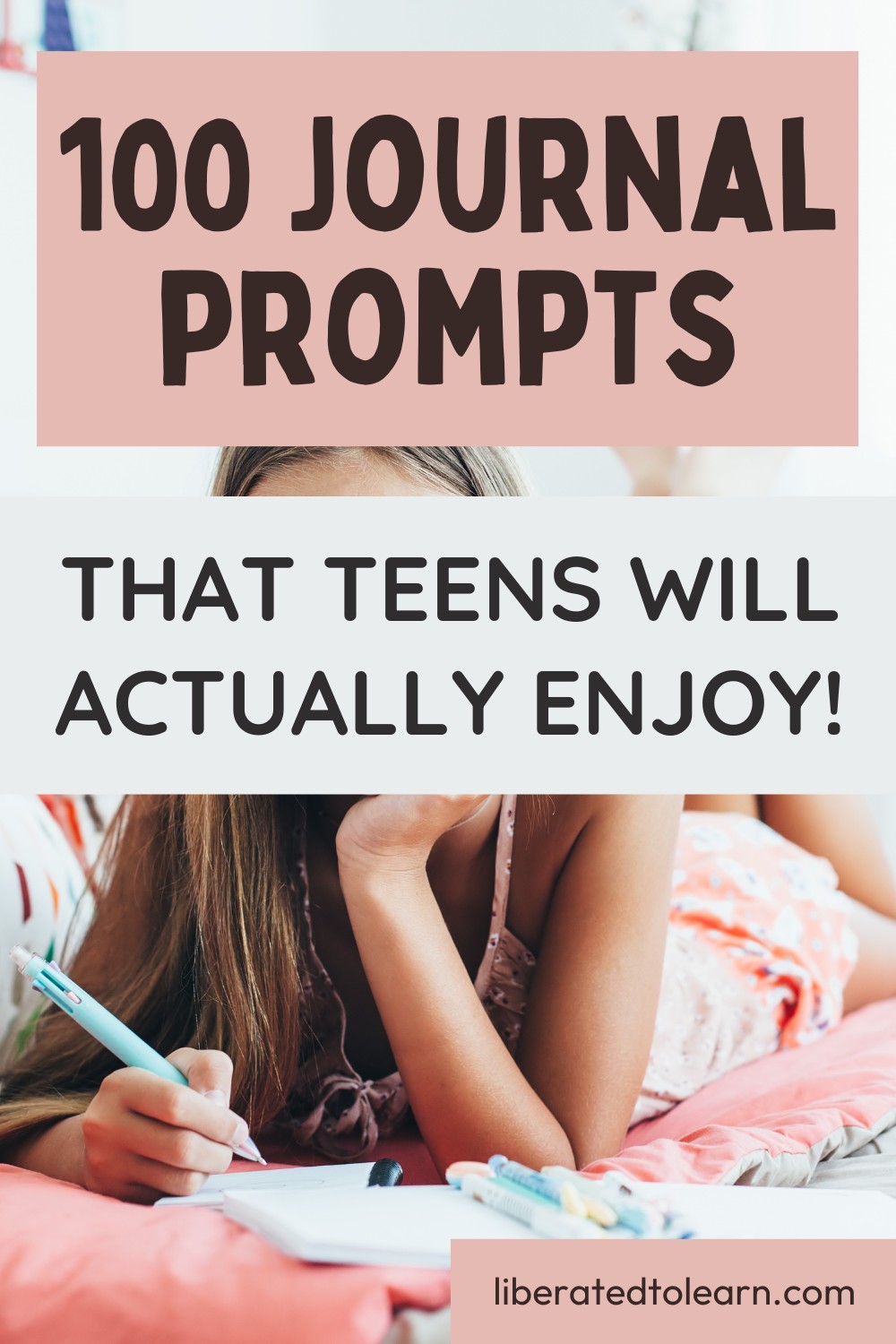 100 journal prompts for homeschooled teens